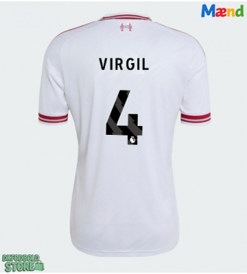 Liverpool Virgil van Dijk #4 Replika Udebanetrøje 2026-27 Kortærmet